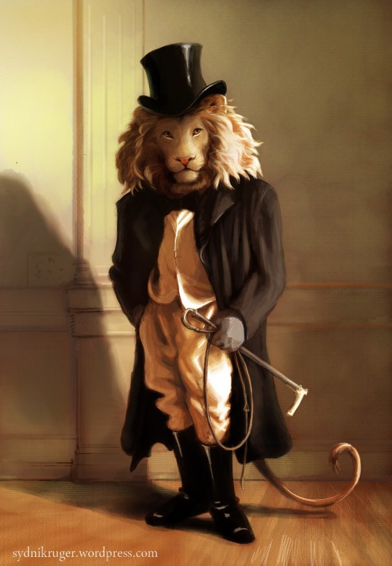 FancyLionBrushworkWeb